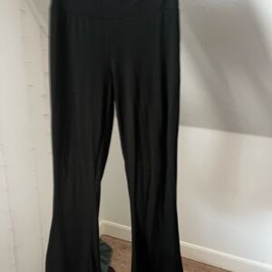 Elegant Black Women's flair leggings